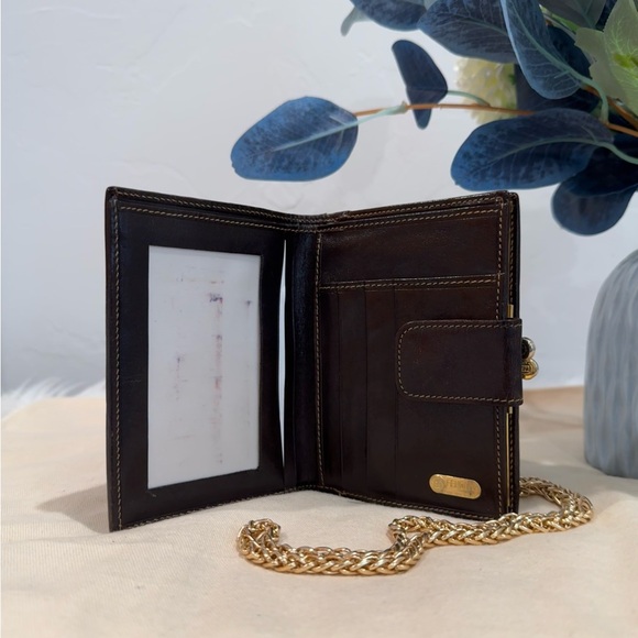 FENDI Zucca Kisslock Compact Wallet $799 - Picture 4 of 13